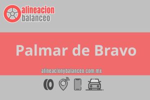 Alineación y balanceo en Palmar de Bravo